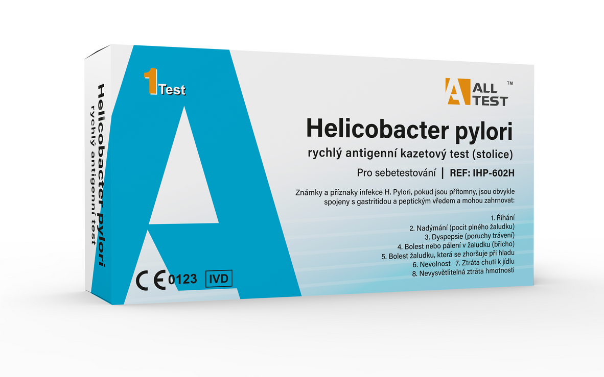 1x/100x ALLTEST Test na infekci H.Pylori Počet kusů: 1