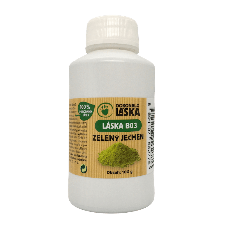 Dokonalá láska LÁSKA B03 Zelený ječmen, 100 g