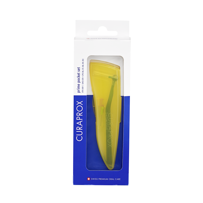 Curaprox CPS 459 Prime pocket-set, 7 ks Barva: Žlutá
