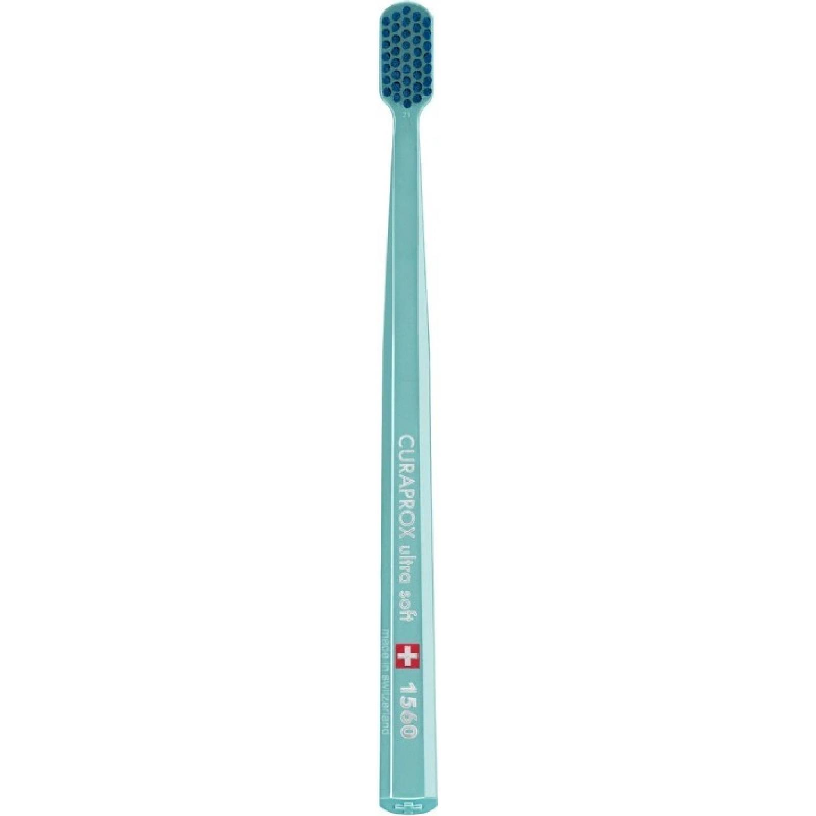 Curaprox CS 1560, Zubní kartáček soft, 1 ks Barva: Tyrkysovo-modrá