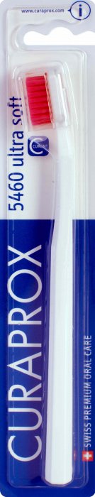 Curaprox CS 5460, Zubní kartáček Ultra soft, 1 ks Barva: Bílá
