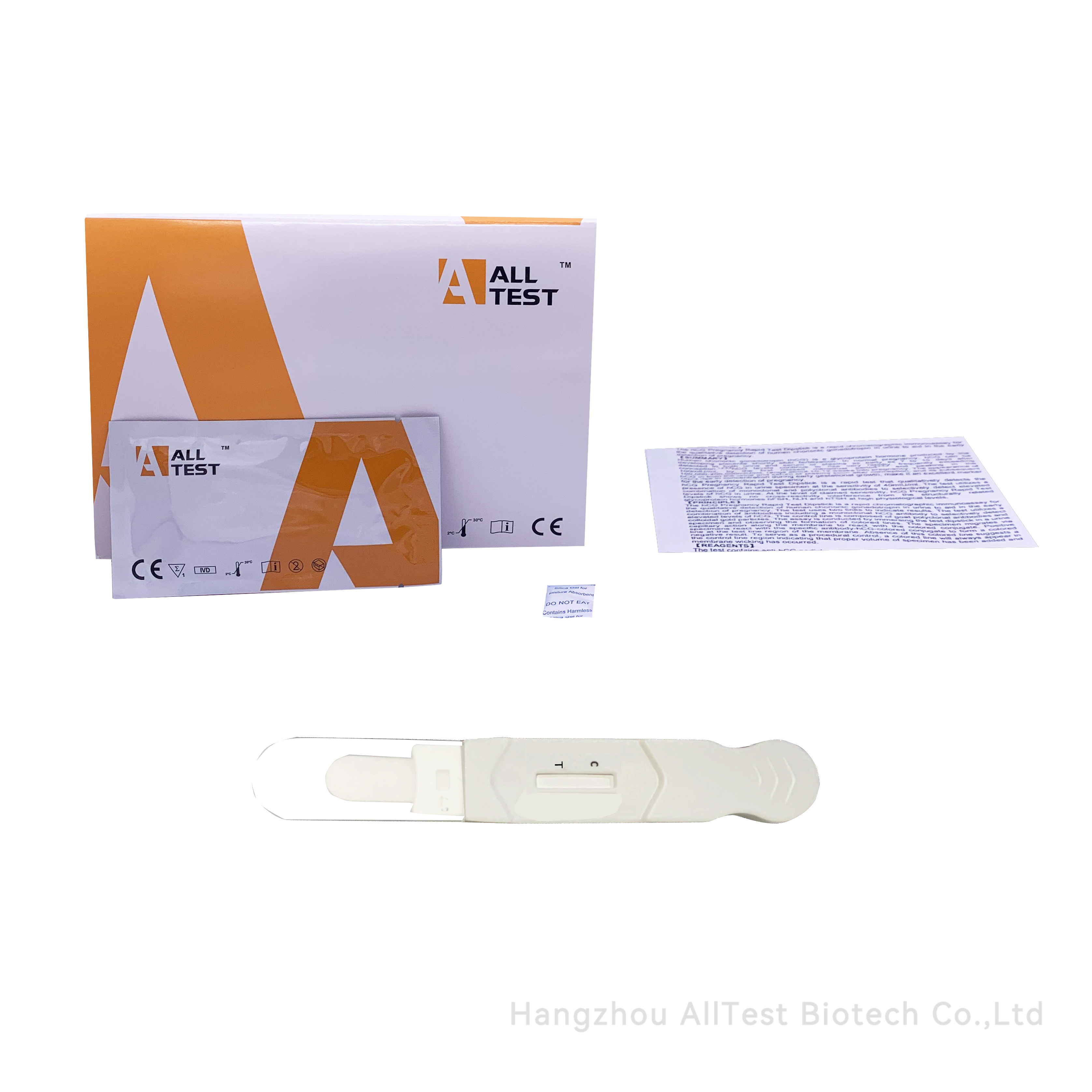 1x/100x ALLTEST Test na Metamfetamin ze slin Počet kusů: 1