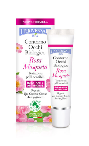 I Provenzali BIO hydratační oční krém Rosa, 15 ml