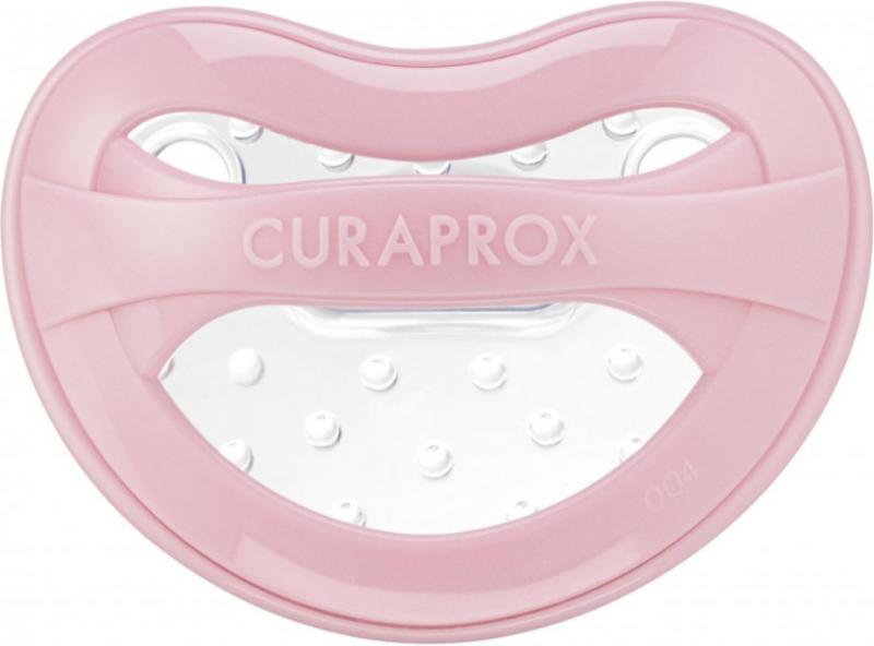 Curaprox Curaprox, Biofunkční dudlík, velikost 2 (10-14kg), 1 ks Barva: Růžová
