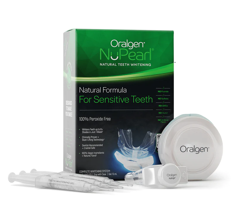 Oralgen NuPearl LED sada na bělení zubů