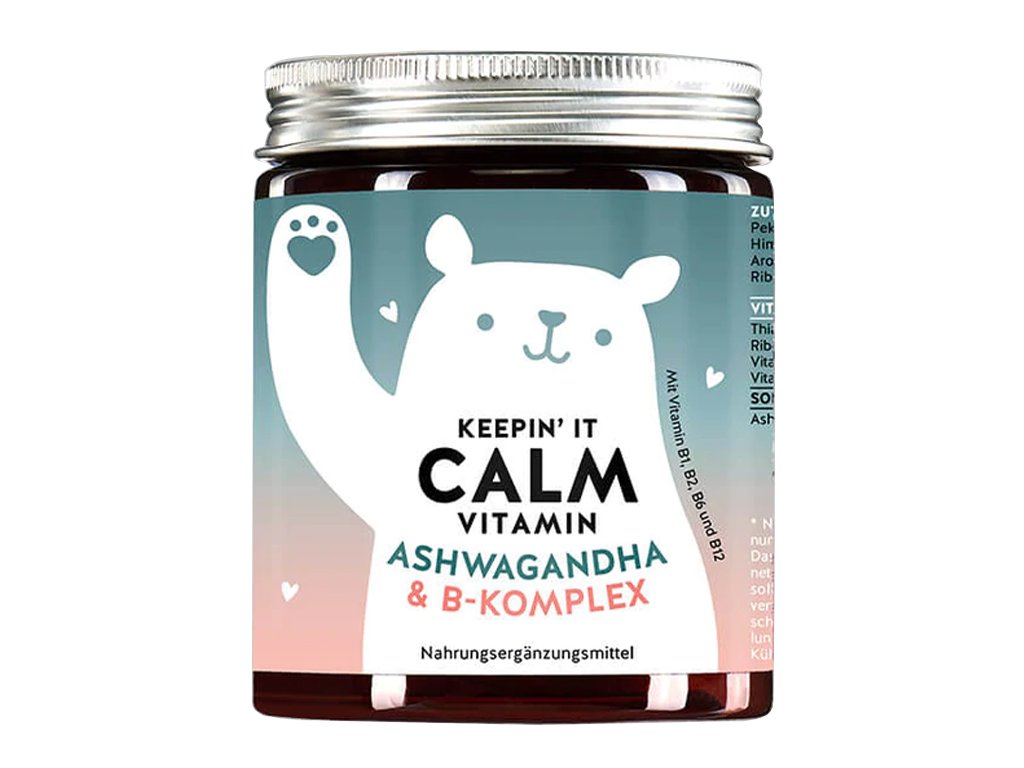 Bears with Benefits Keepin´It Calm Vitamíny pro méně stresu, 60 ks