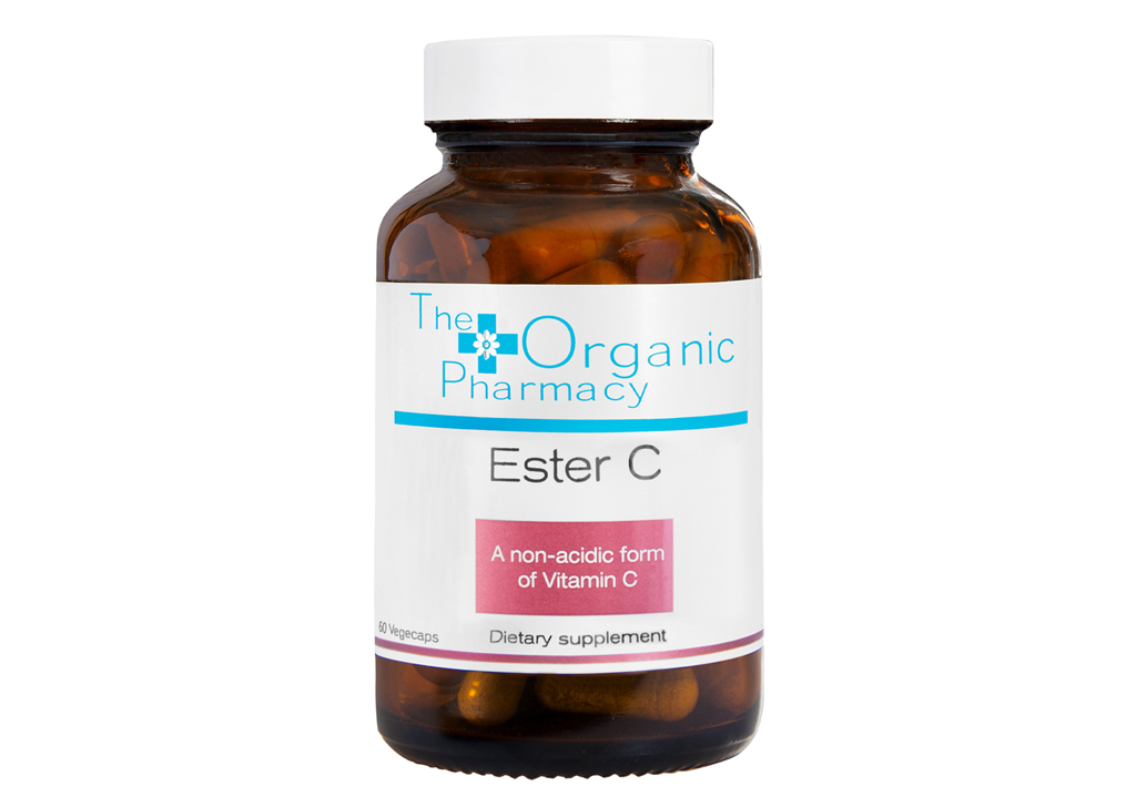 The Organic Pharmacy Účinná forma vitamínu C Ester-C, 60 kapslí