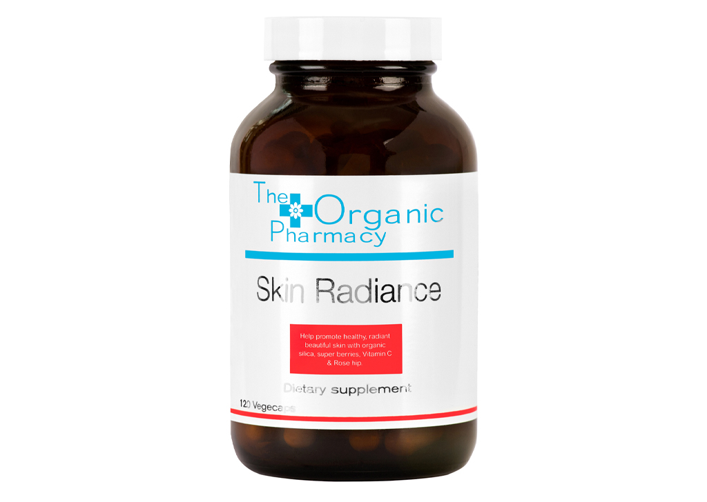 The Organic Pharmacy Komplex pro zářivou pleť, 120 kapslí