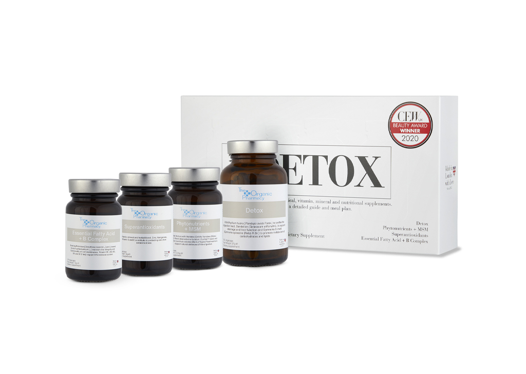 The Organic Pharmacy 10 denní detoxikační program, 4x60 kapslí