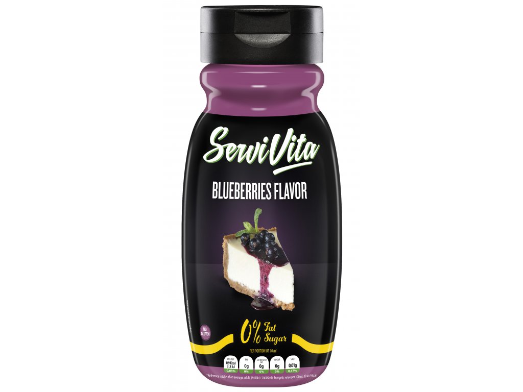 ServiVita Servivita, Lahodná omáčka s příchutí borůvky, 320 ml