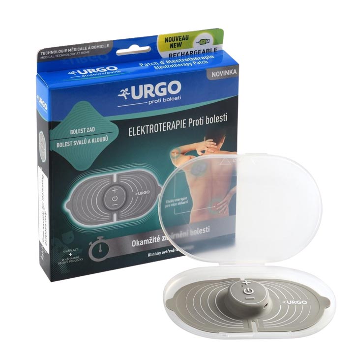 Urgo Elektroterapie proti bolesti dobíjecí náplast, 1 ks