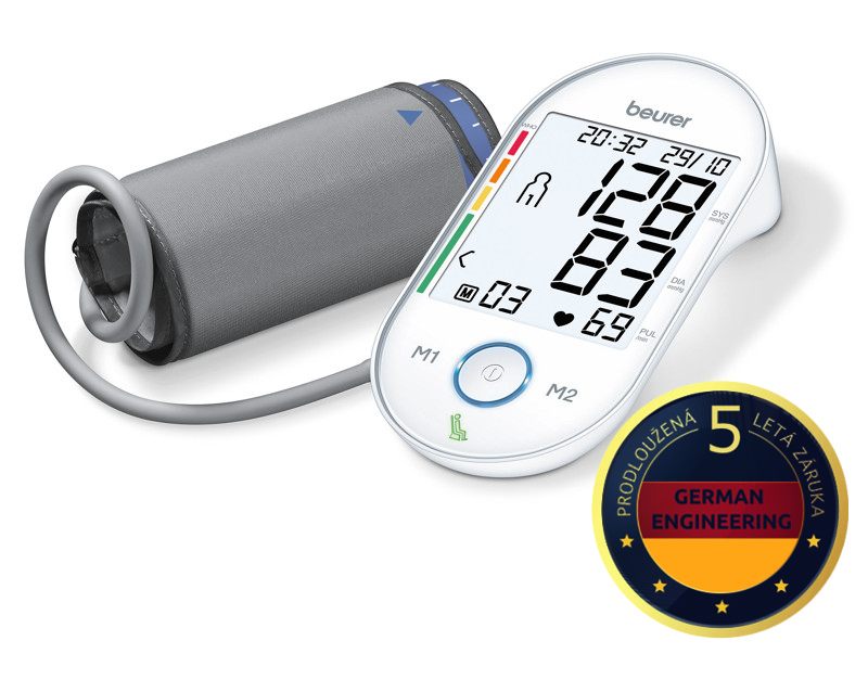 BEURER BM 55  - Tlakoměr / 5 letá záruka