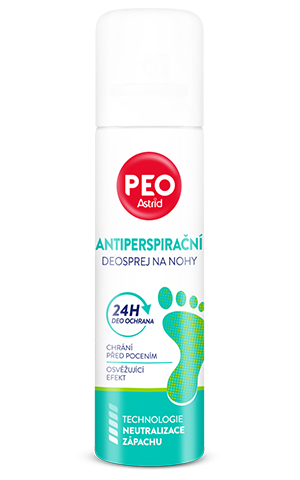 ASTRID PEO Antiperspirační deosprej na nohy, 150 ml