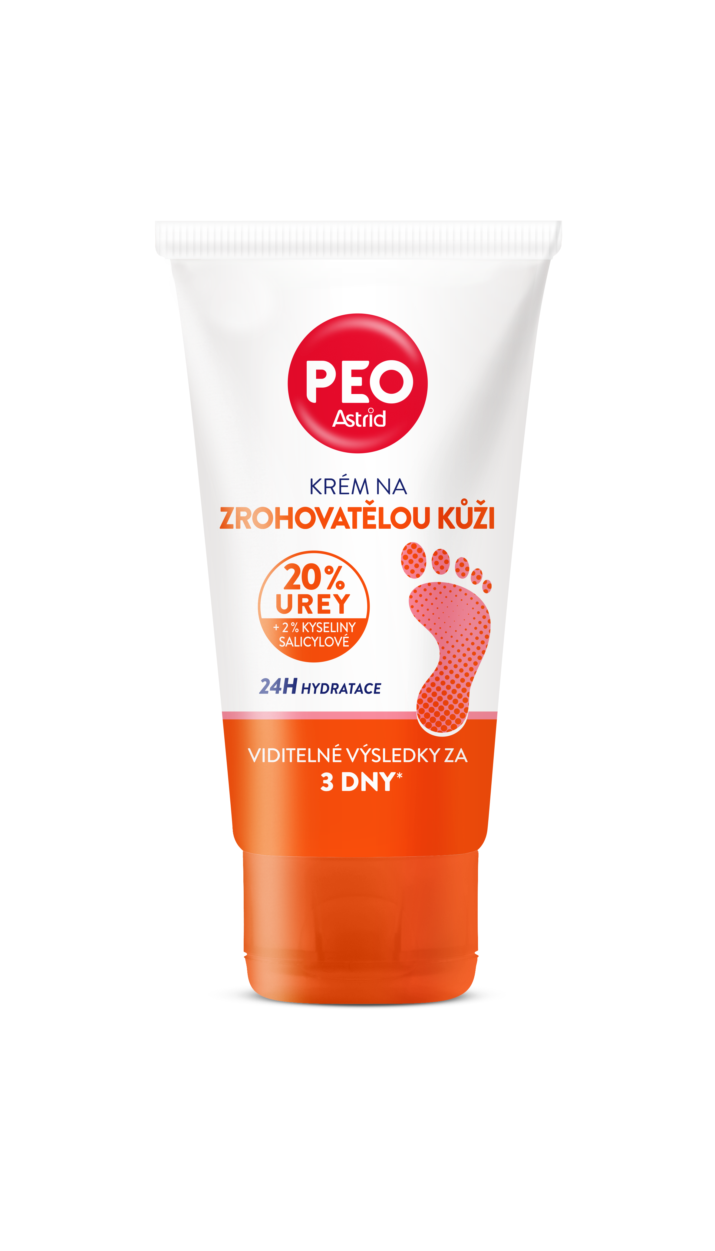 ASTRID PEO Krém na zrohovatělou kůži, 75 ml