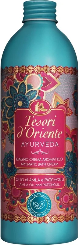 Tesori d'Oriente Koupelový krém/pěna- Ayurveda, 500ml