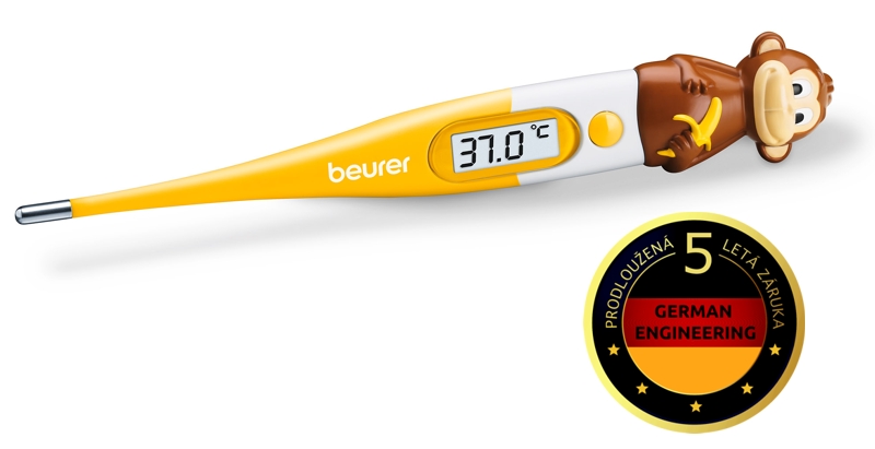 BEURER Dětský teploměr kontaktní BY11MO opice