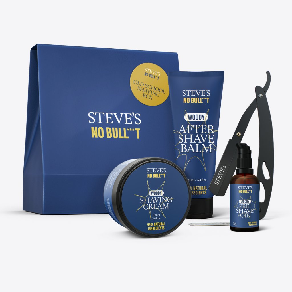 Steves Stevův Holicí ultrabox Old school, 4 ks