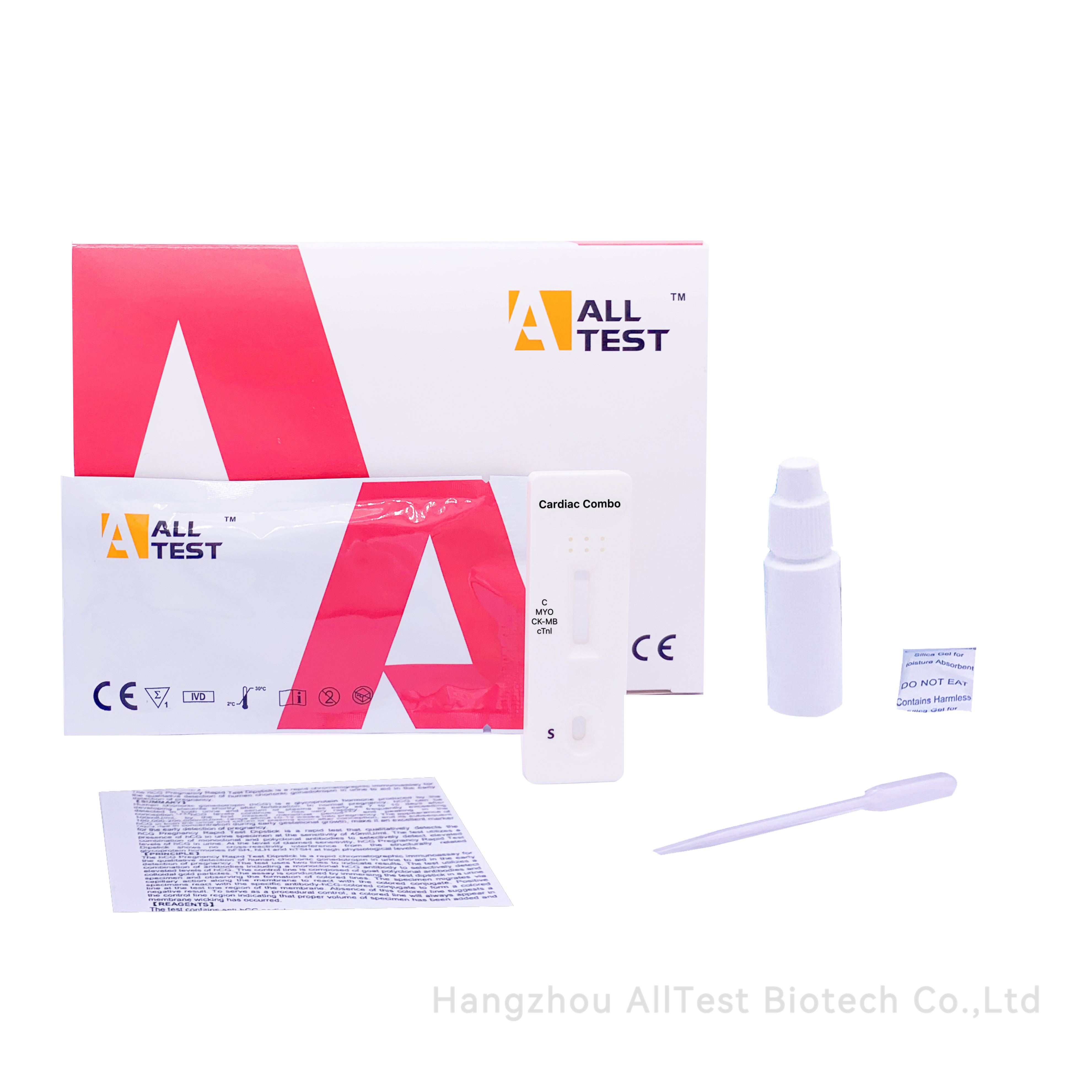 1x/100x ALLTEST Test na detekci myoglobinu Počet kusů: 1