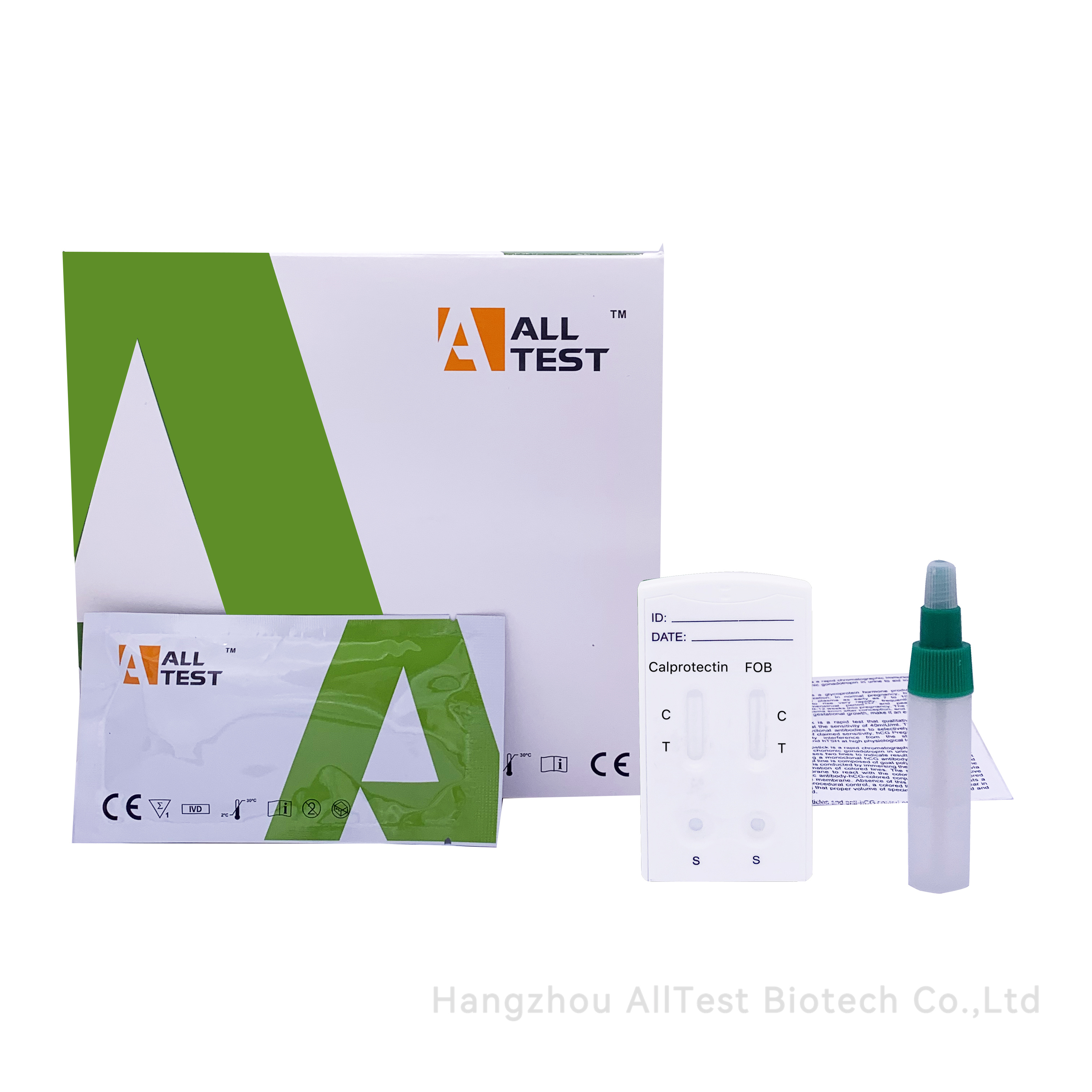 1x/100x ALLTEST Test na detekci FOB/Transferinu Počet kusů: 1
