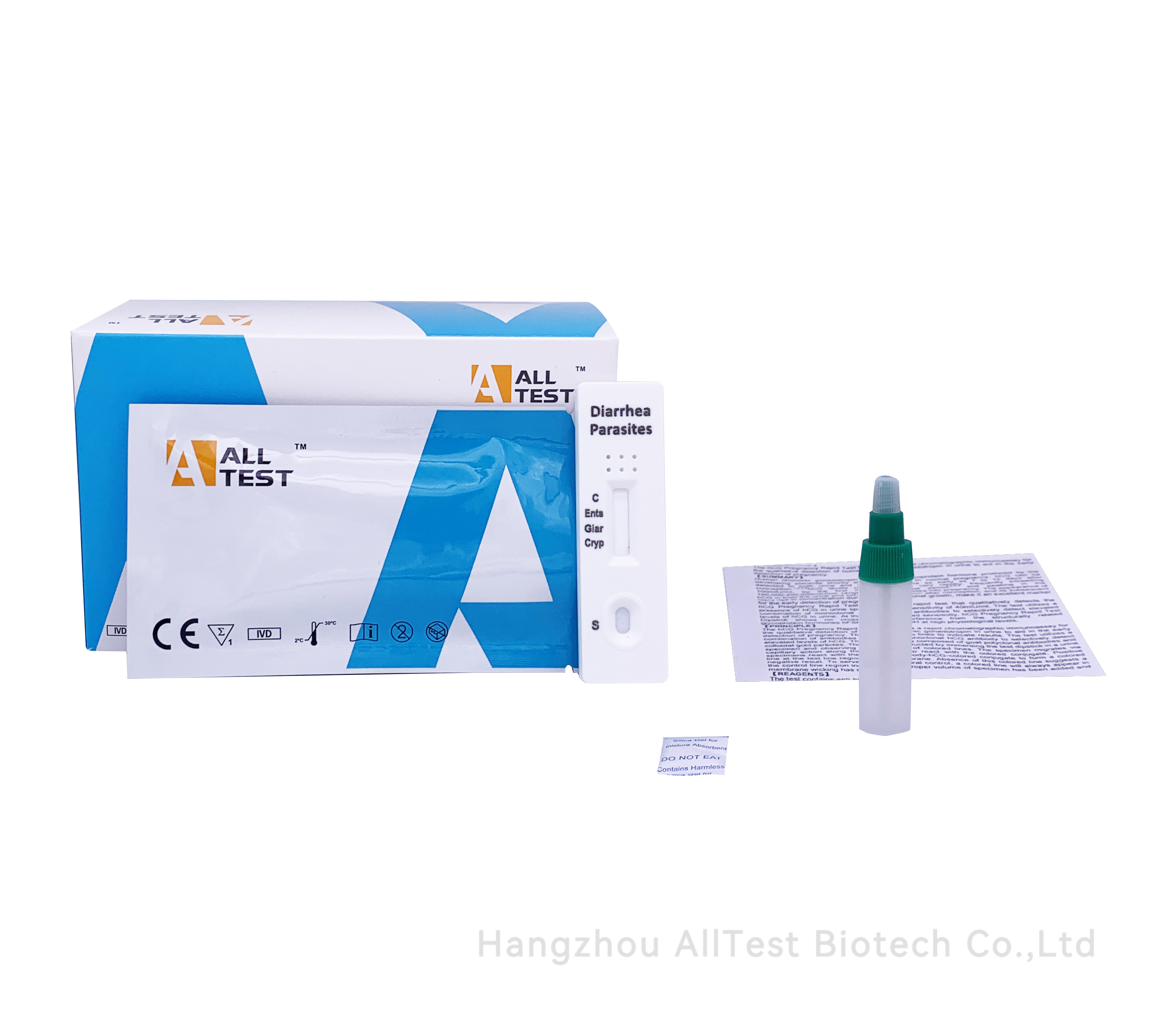 1x/100x ALLTEST Test pro detekci Entamoeba/Giardia/Crypto Počet kusů: 1