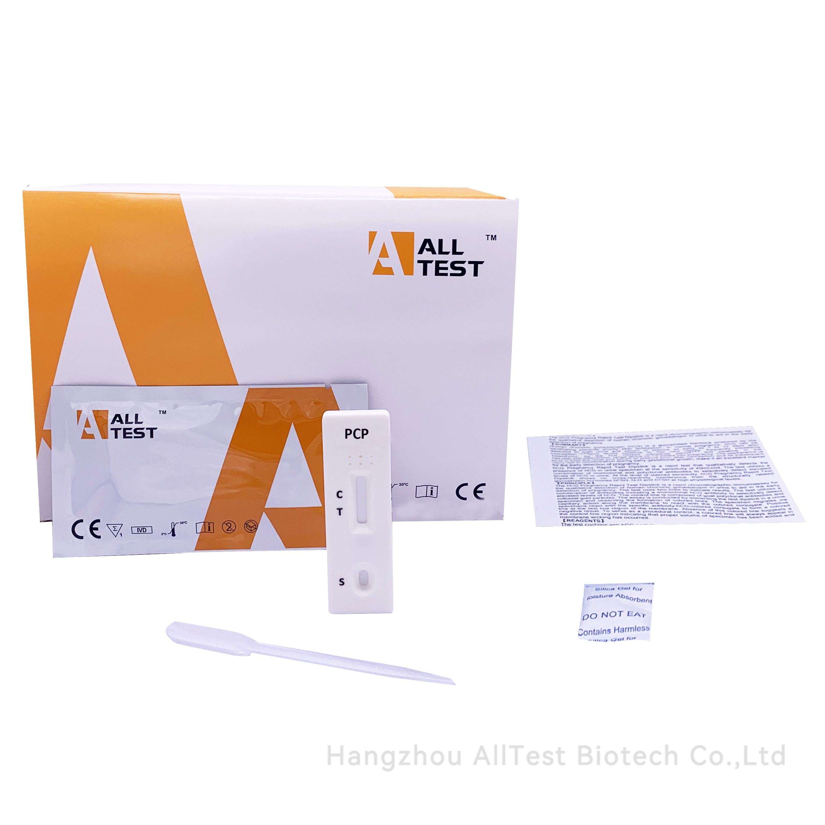 1x/100x ALLTEST Test pro detekci fencyklidinu (PCP) Počet kusů: 1