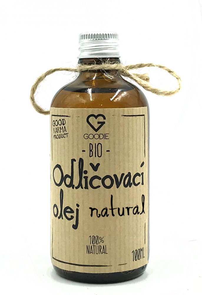 GOODIE Odličovací olej - natural BIO 100 ml