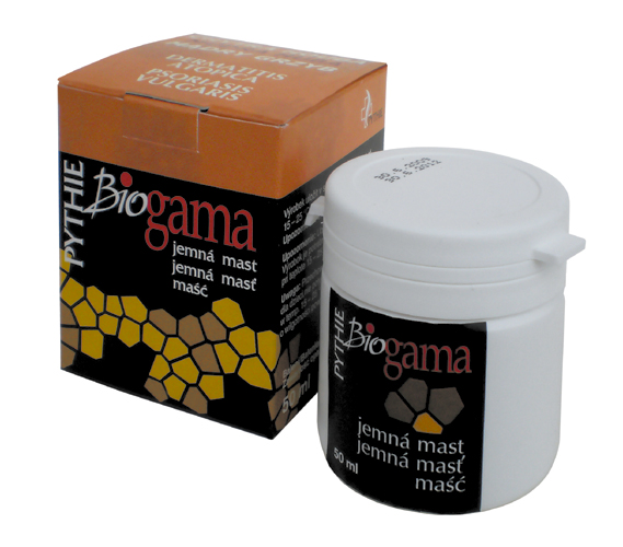 Biogama Pythie jemná mast, 50 ml
