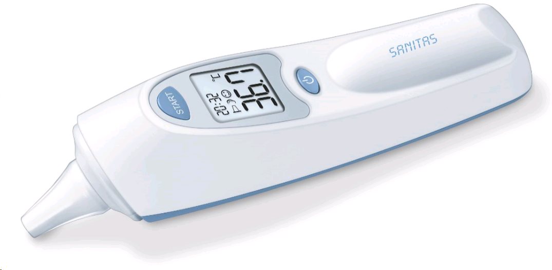 SANITAS Digitální teploměr do ucha SFT 53