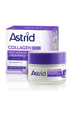 ASTRID COLLAGEN PRO Noční krém proti vráskám, 50 ml