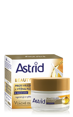 ASTRID BEAUTY ELIXIR Vyživující noční krém proti vráskám, 50 ml