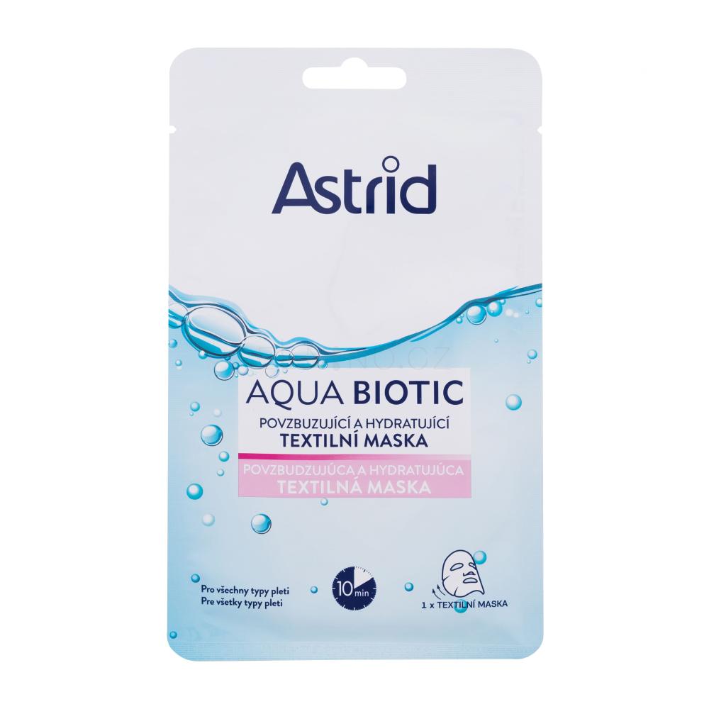 ASTRID AQUA BIOTIC Hydratační textilní maska, 20ml