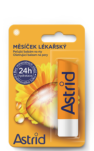 ASTRID Balzám na rty Měsíček lékařský, 4,8 g