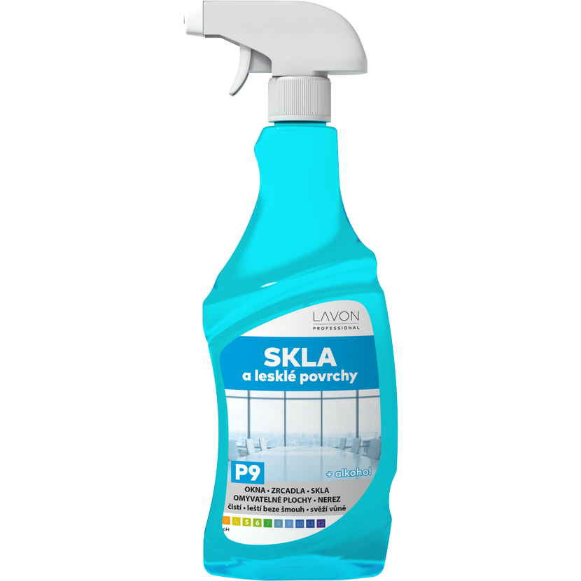 LAVON skla a lesklé povrchy P9, 500ml