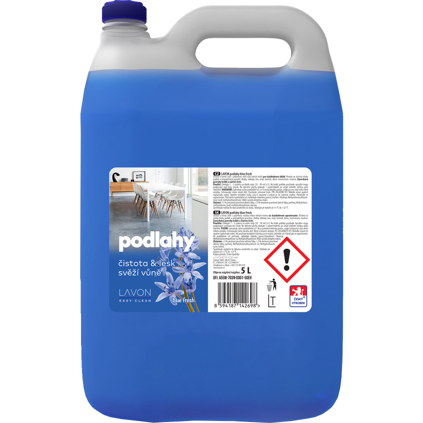 LAVON Easy Clean podlahy blue fresh, 5l