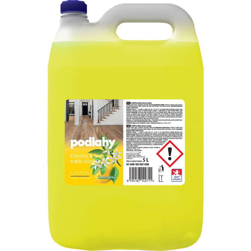 LAVON Easy Clean podlahy lemon spring, 5l