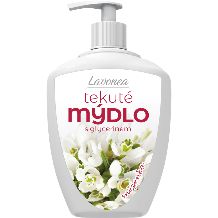 LAVON tekuté mýdlo Sněženka, 500ml