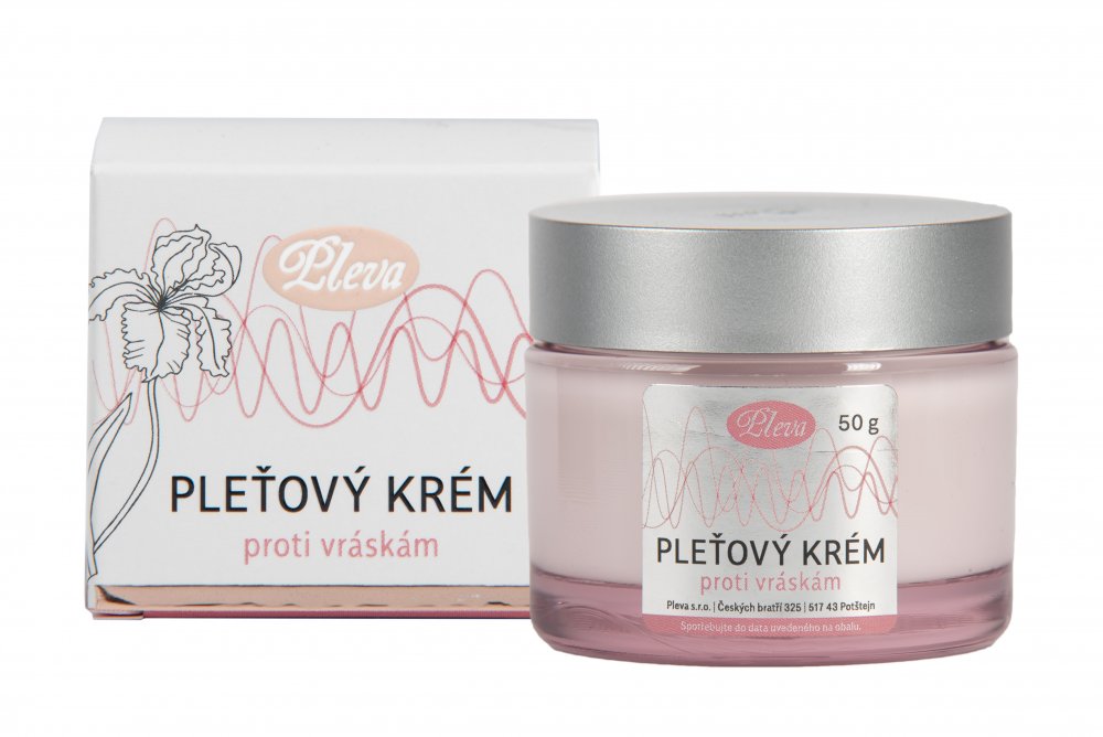 Pleva Pleťový krém proti vráskám Hmotnost: 50 g