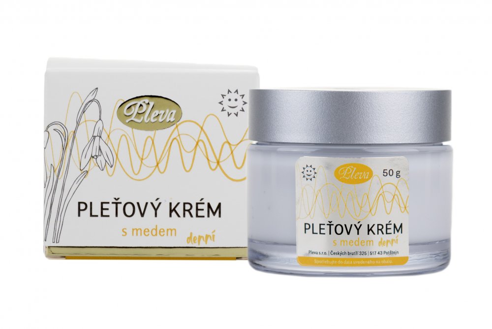 Pleva Pleťový krém s medem denní, 50 g