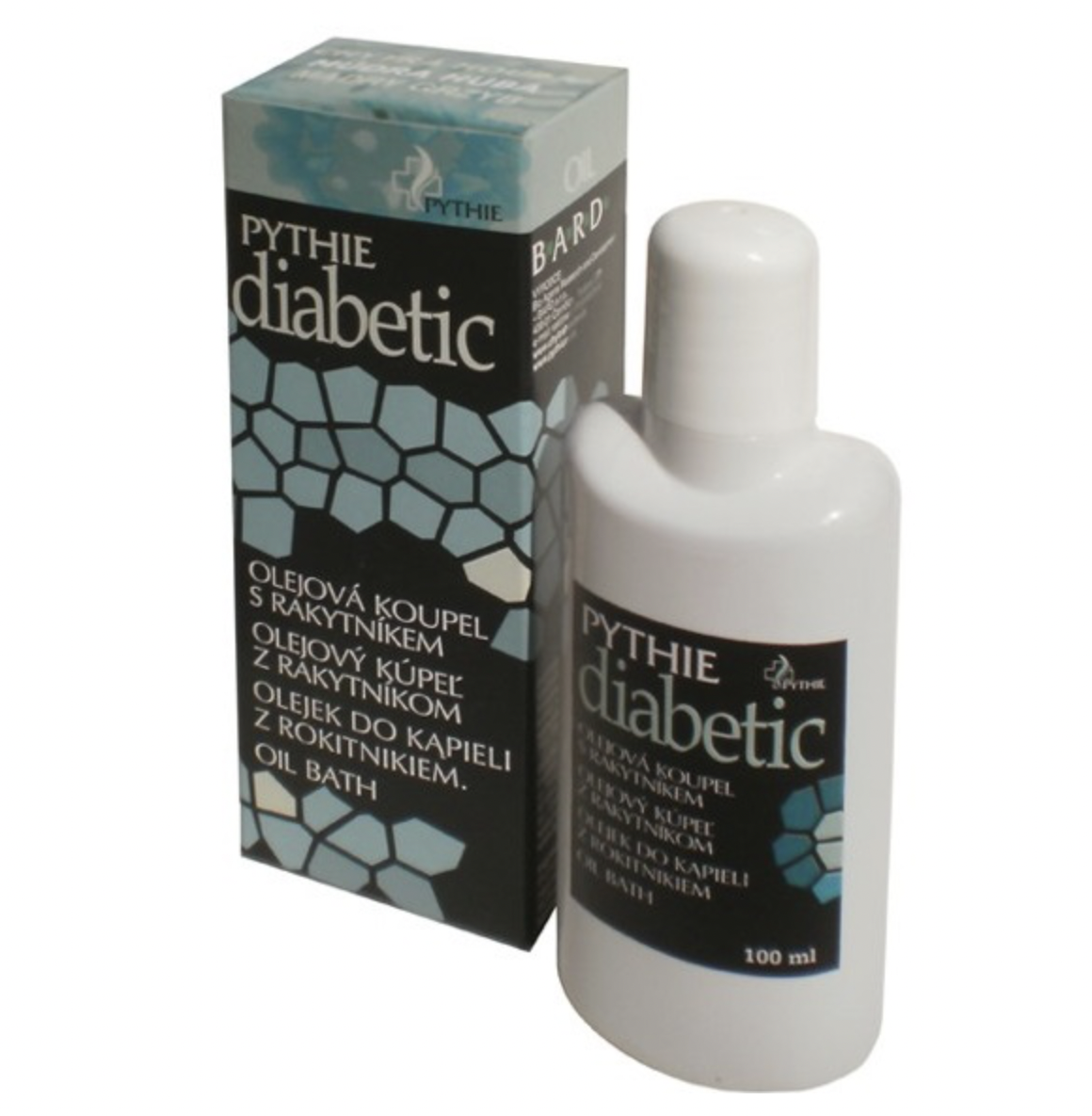 B.A.R.D Pythie Diabetic Olejová koupel pro suchou pokožku, 100 ml