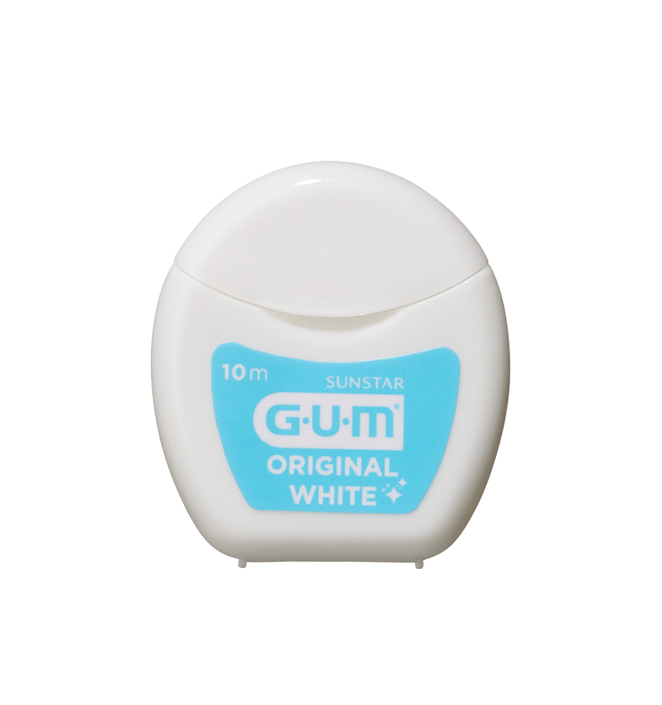 GUM Sunstar GUM OriginalWhite zubní nit bělicí, 10 m