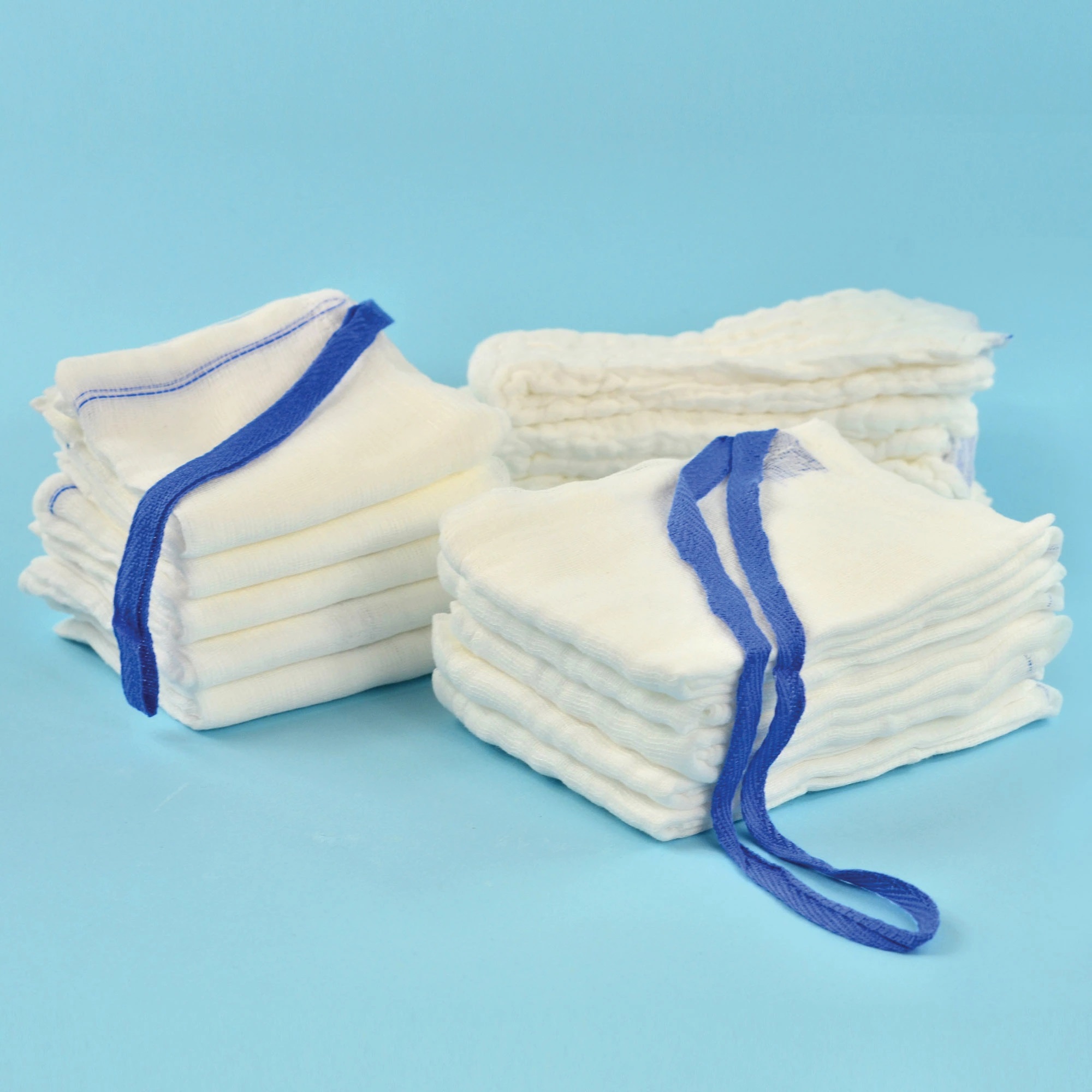 ZARYS International Group SERVI lux - Břišní rouška z gázy s RTG kontr. vláknem, nesterilní, 17N, 8W, 45x45cm (20ks)