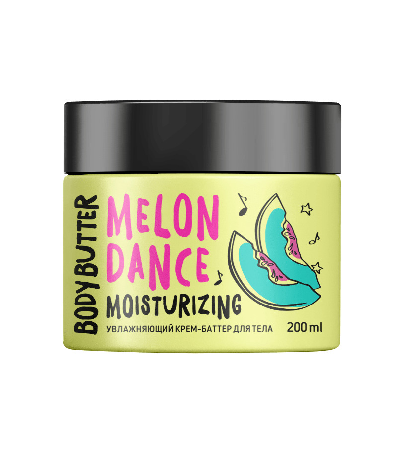 BISOU Star Berry - Hydratační tělové máslo- Meloun, 200 ml