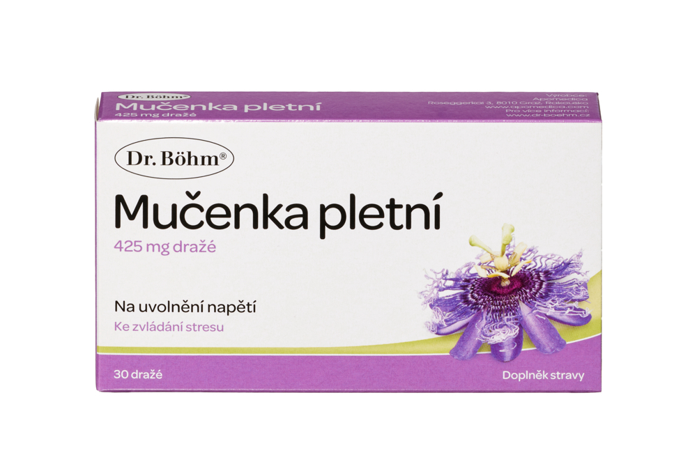 Dr. Böhm Mučenka pletní 425 mg, 30 ks