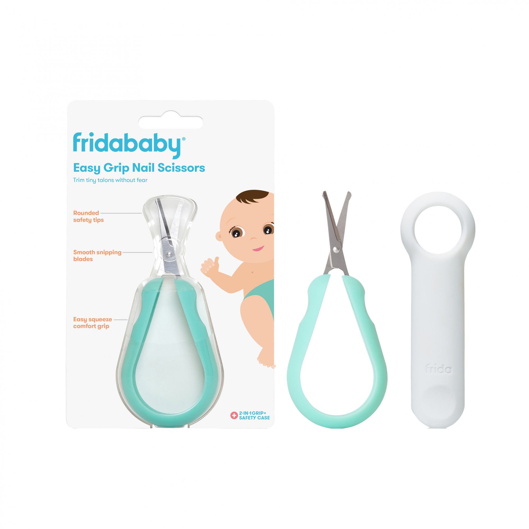 FRIDABABY Easygrip nůžtičky na nehty