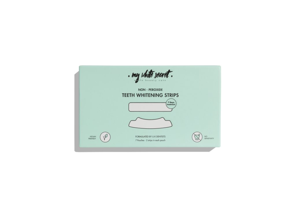 My White Secret Bělící pásky na zuby na 1 týden, 7 ks
