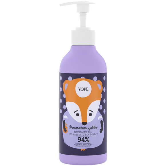 Yope Přírodní sprchový gel Orange & Apple, 400ml