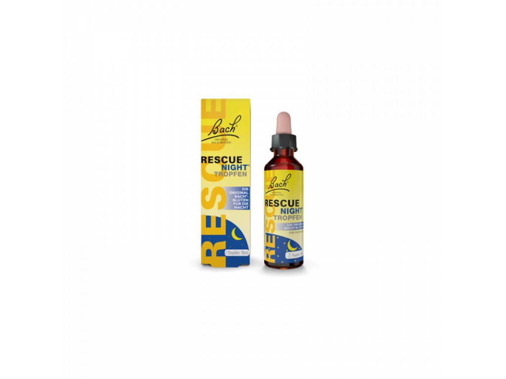 Bach RESCUE Night kapky s obsahem alkoholu, 10ml