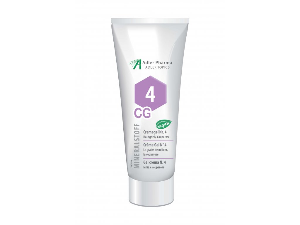 Adler Pharma Adler Topics Krémgel Nr. 4 Kalium chloratum na mílie Objem: 200 ml