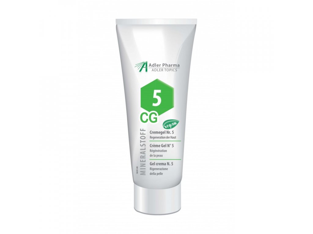 Adler Pharma Adler Topics Krémgel Nr. 5 Kalium phosphoricum pro regeneraci pokožky Objem: 200 ml