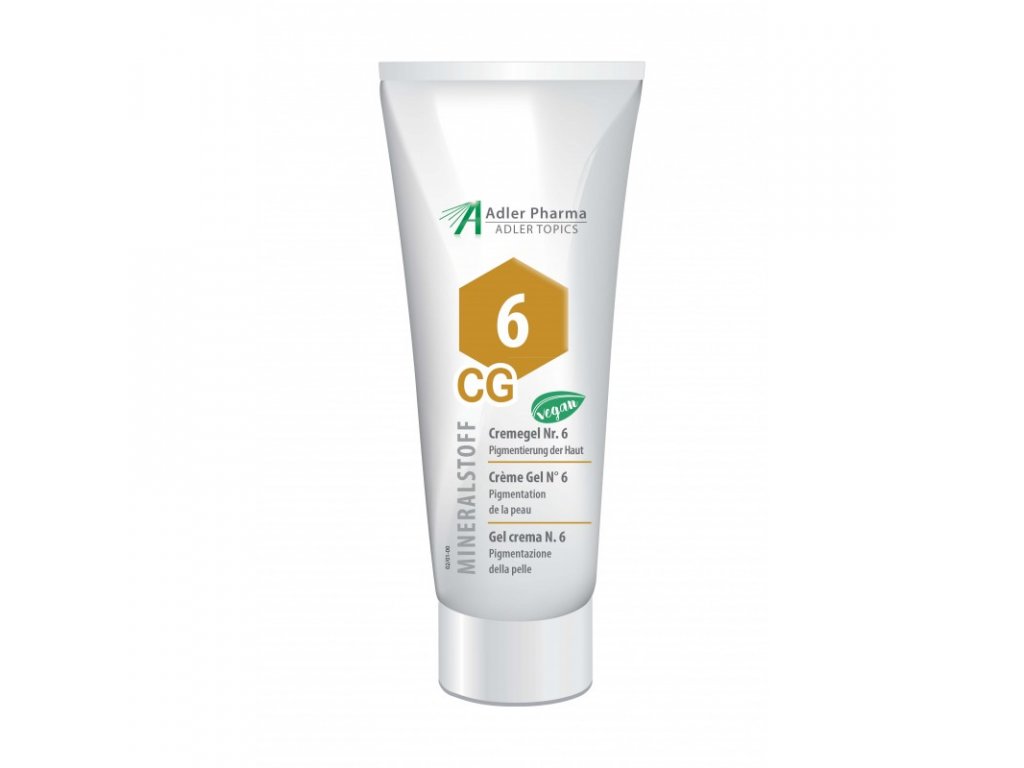 Adler Pharma Adler Topics Krémgel Nr. 6 Kalium sulfuricum na pigmentové skvrny Objem: 200 ml